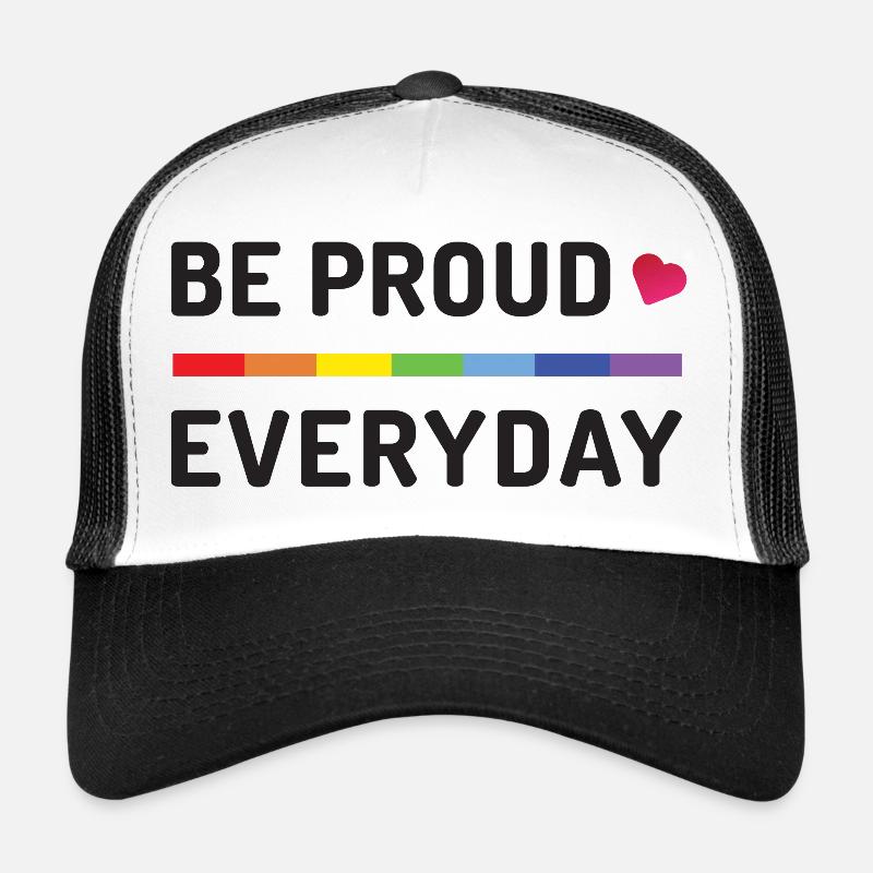 LGBT Pride Month - Be Proud Everyday Trucker Cap