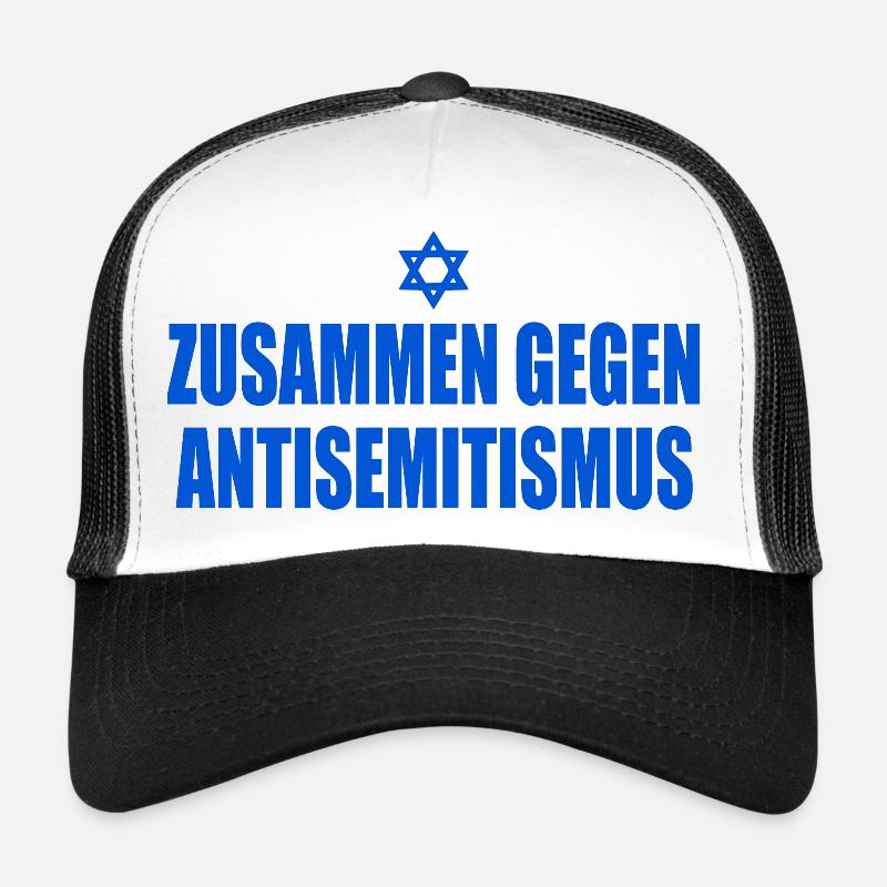 zusammen gegen antisemitismus Trucker Cap