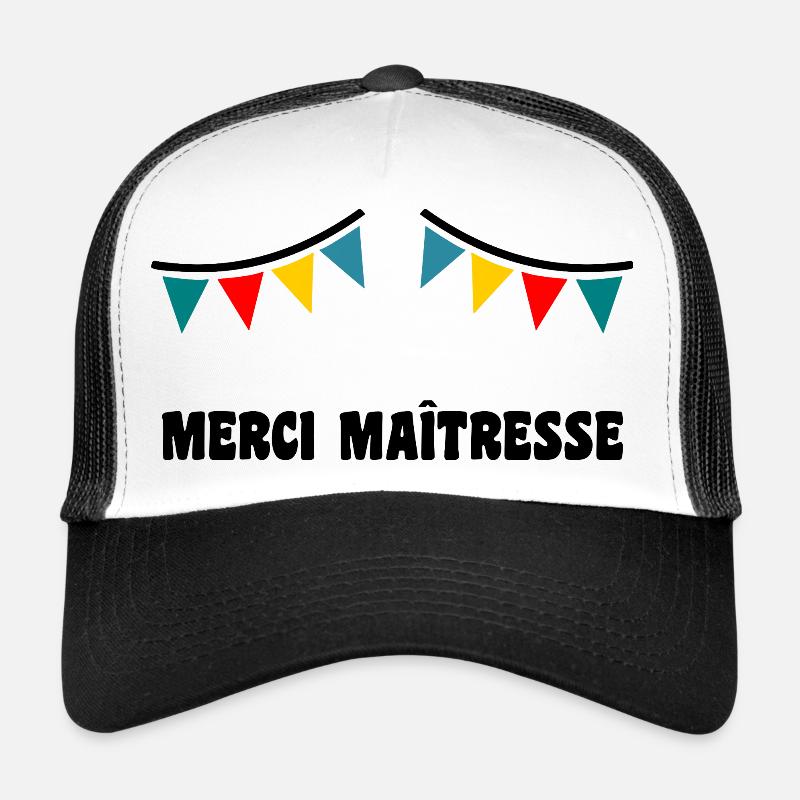 MAÎTRESSE. MAITRE. MERCI. MERCI MAÎTRESSE Casquette trucker 