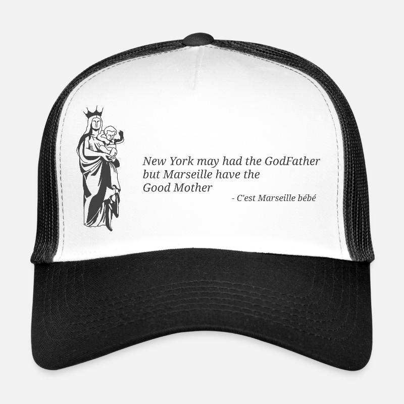 Die gute Mutter von Marseille Notre Dame de la Garde Trucker Cap