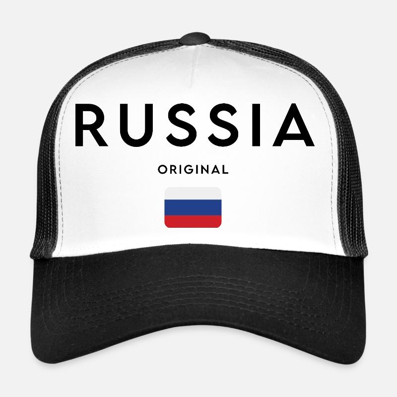 Russian pride, minimalist sleek design Trucker Cap