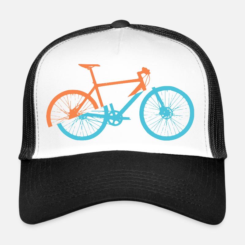 Dynamic bicycle design Trucker Cap