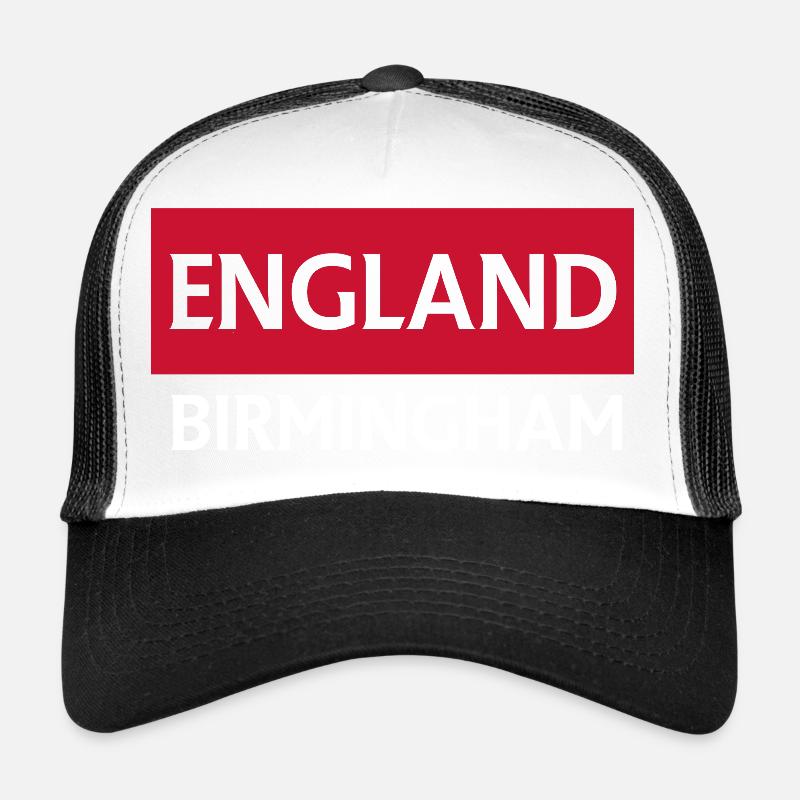 England Birmingham Stadtbild Illustration Trucker Cap