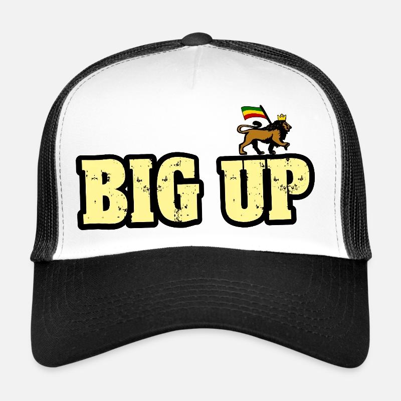 Dub Reggae Big Up Trucker Cap