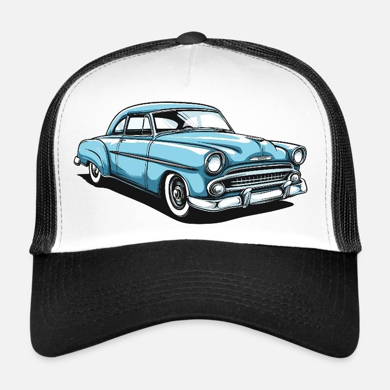Nostalgic retro car design Trucker Cap