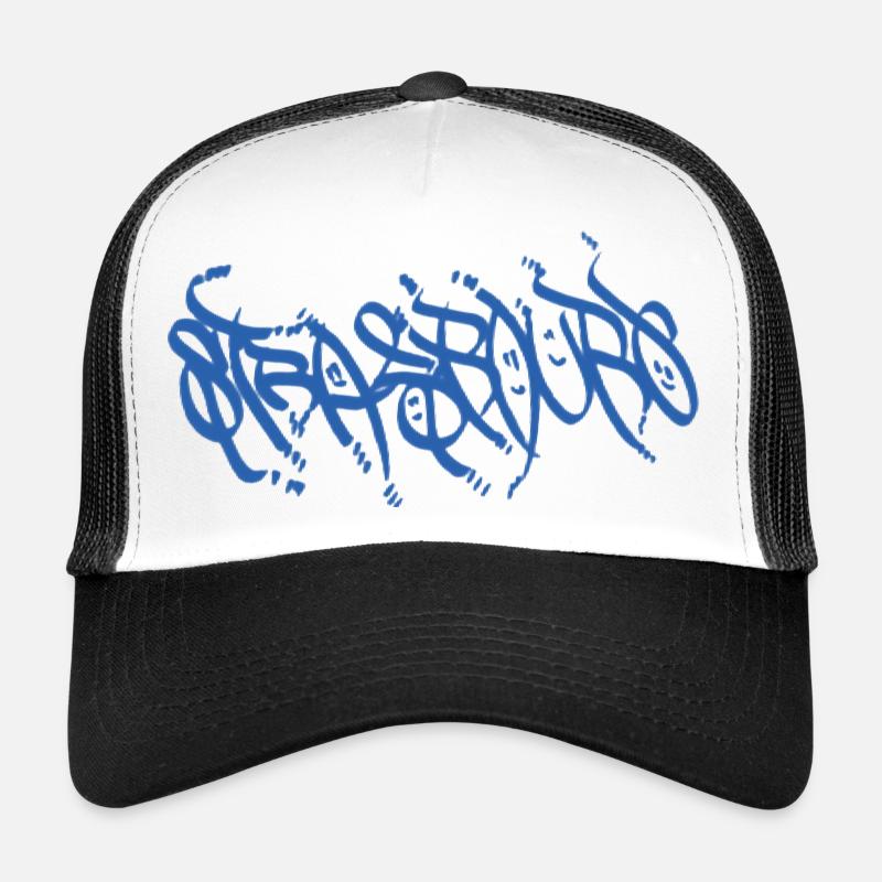 Le Souvenir Bleu de Strasbourg (Rues de Strasbourg) Casquette trucker 