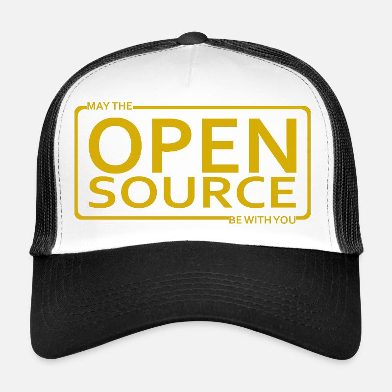 May The Open Source Be With You Trucker Cap