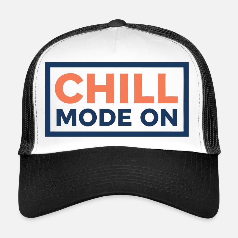 Mode Chill Activé Casquette trucker 