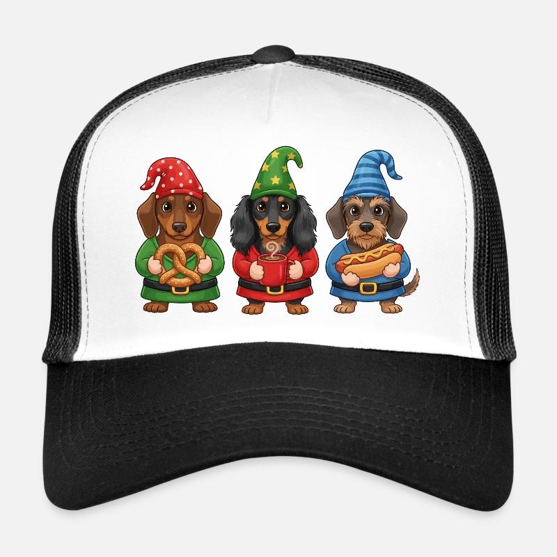 Dackel Merry Christmas Cooles Weihnachtsgeschenk Trucker Cap