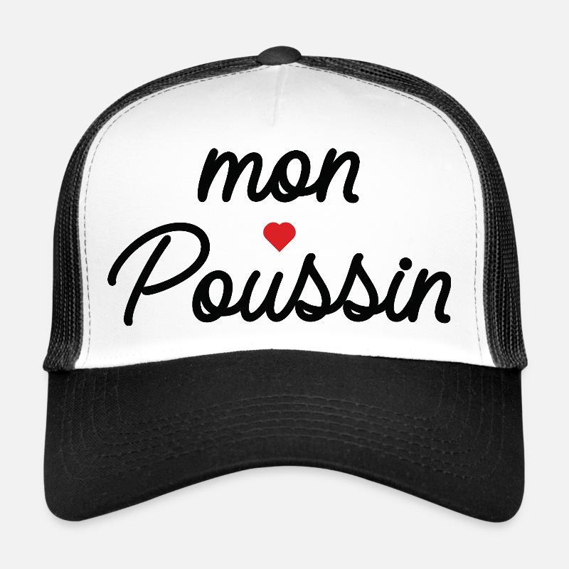 Mon Coeur Coussin Script Casquette trucker 