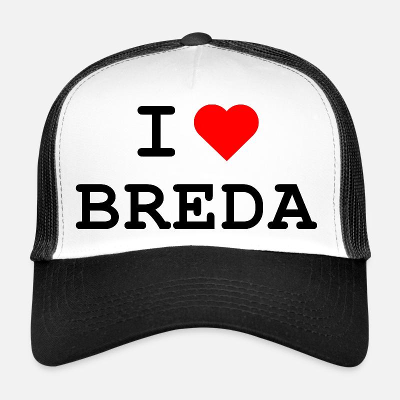 J’aime Breda - Ich liebe Breda Casquette trucker 
