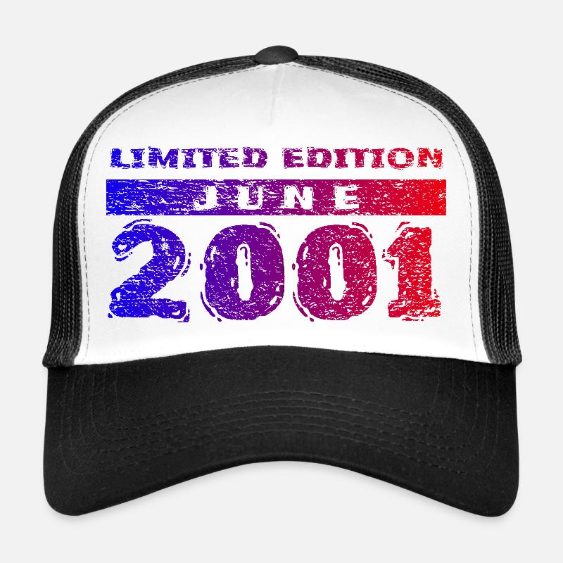 25e anniversaire Édition Limitée 06/2001 Casquette trucker 