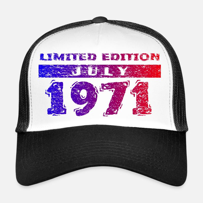 55th Birthday Limited Edition 07/1971 Trucker Cap