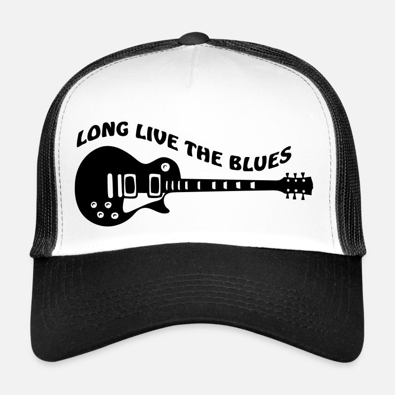 Vive Les Blues - Casquette trucker  - blanc/noir