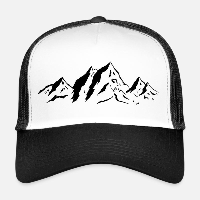 mountains Trucker Cap