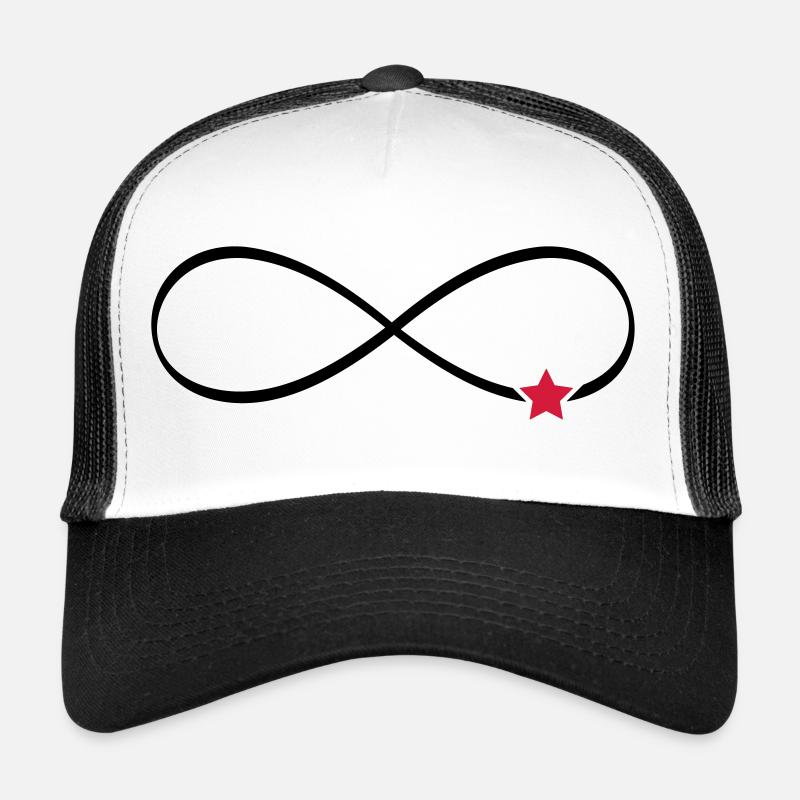 Stern Unendlichkeit Symbol Unendlichkeitszeichen Trucker Cap