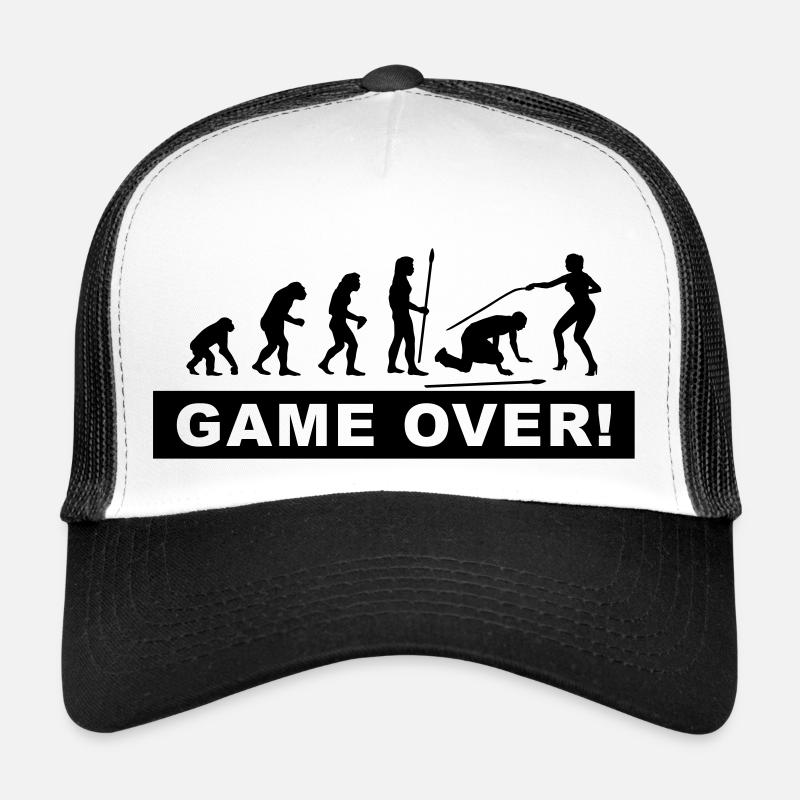 Bachelor party - Casquette trucker  - blanc/noir