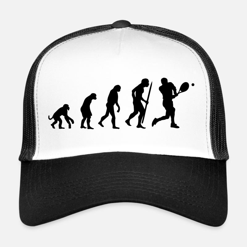 Evolution of tennis Trucker Cap