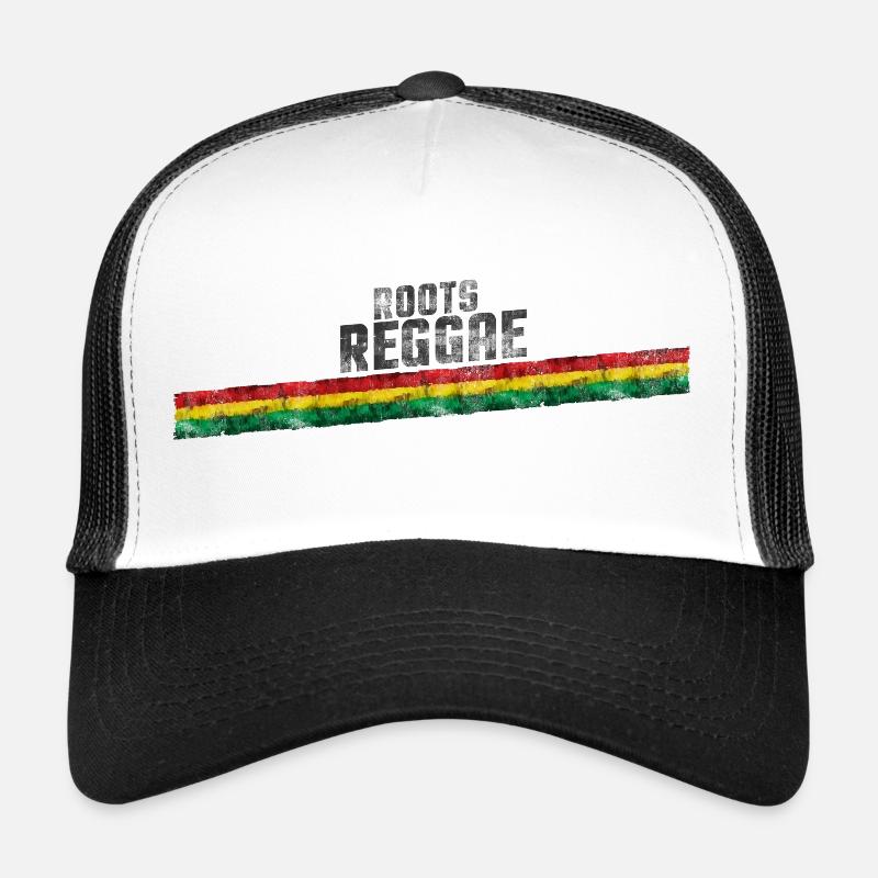 Roots Reggae Dégradé Design Casquette trucker 