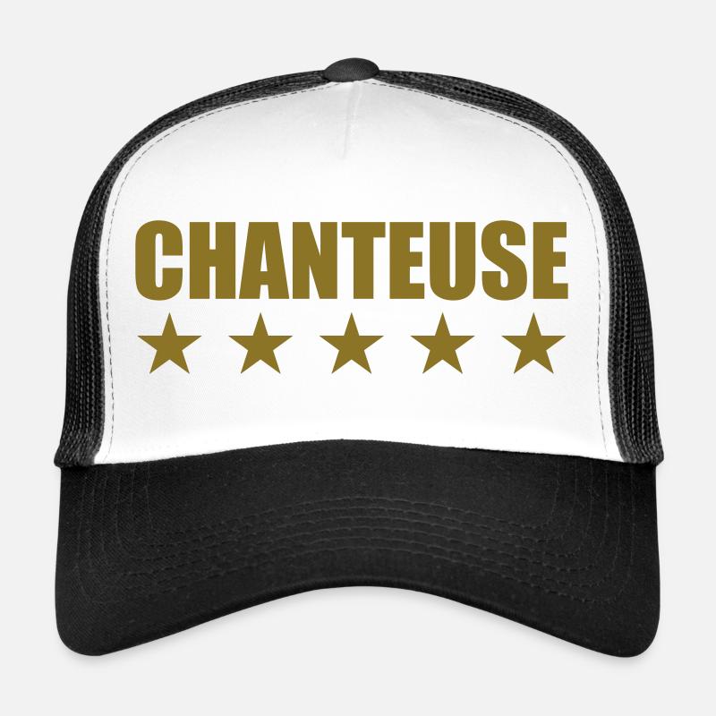 Chanteuse Casquette trucker 