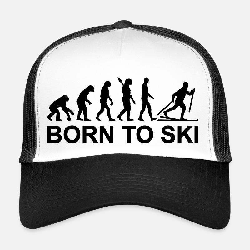Evolution Skilanglauf - Trucker Cap - Weiß/Schwarz