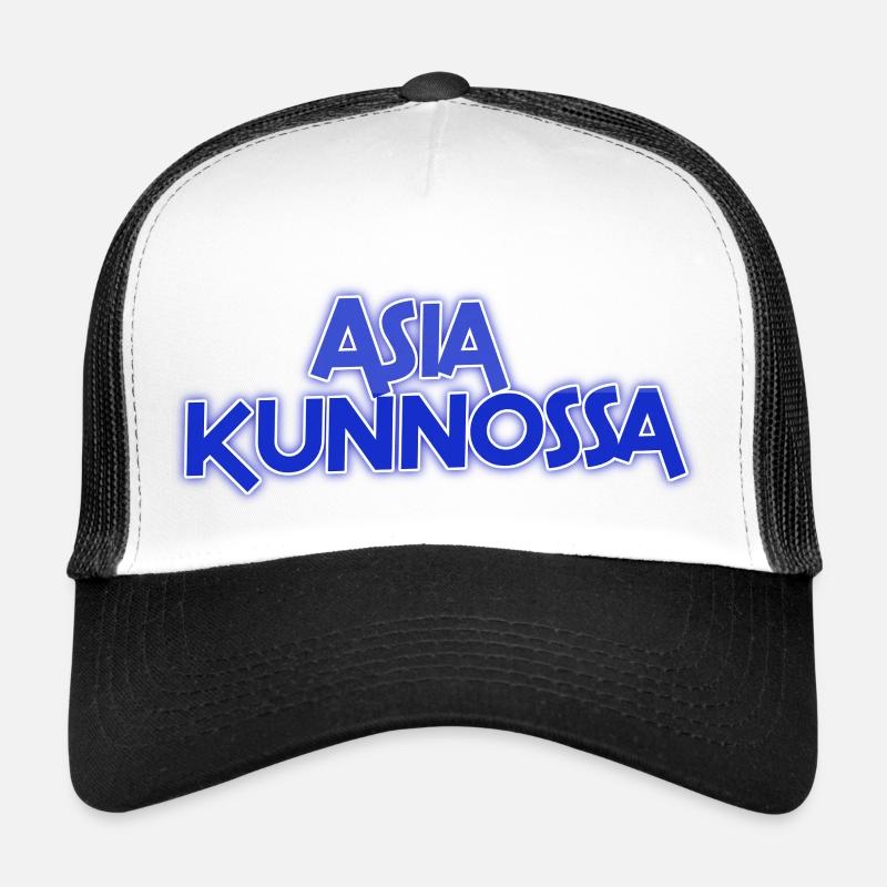 Hake saying thing okay - Trucker Cap - white/black