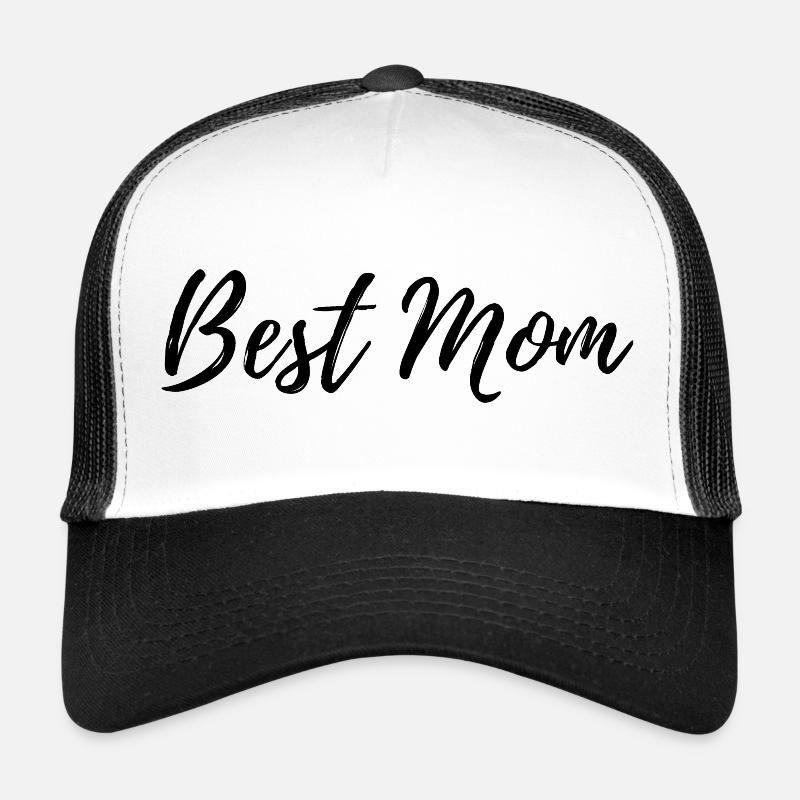 Best Mom - Trucker Cap - white/black
