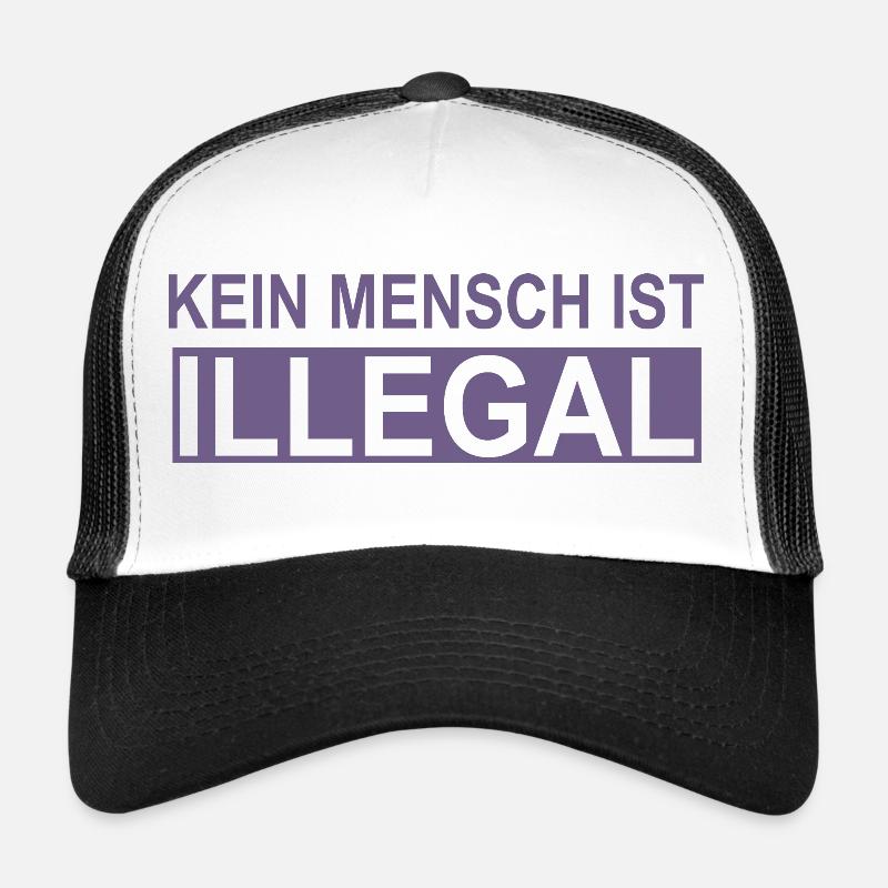 No human being is illegal Trucker Cap