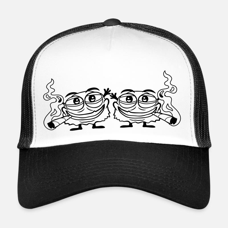 Équipe Hemp Smoking Monsters Casquette trucker 