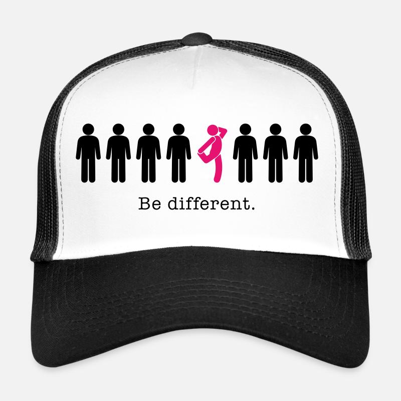 Be different – be yourself humor Trucker Cap