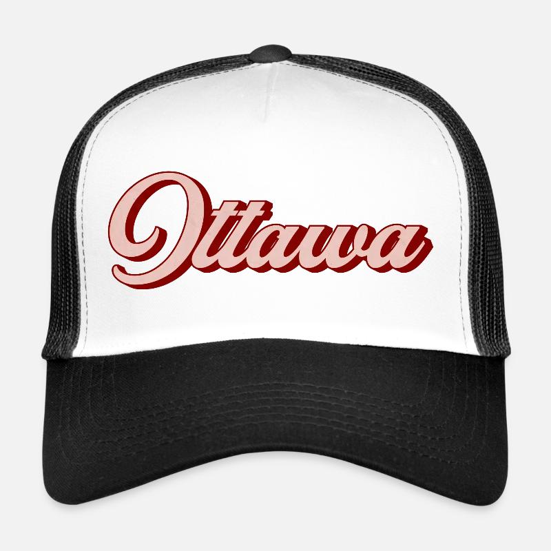 Script rétro d’Ottawa Casquette trucker 