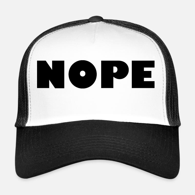 NOPE Trucker Cap