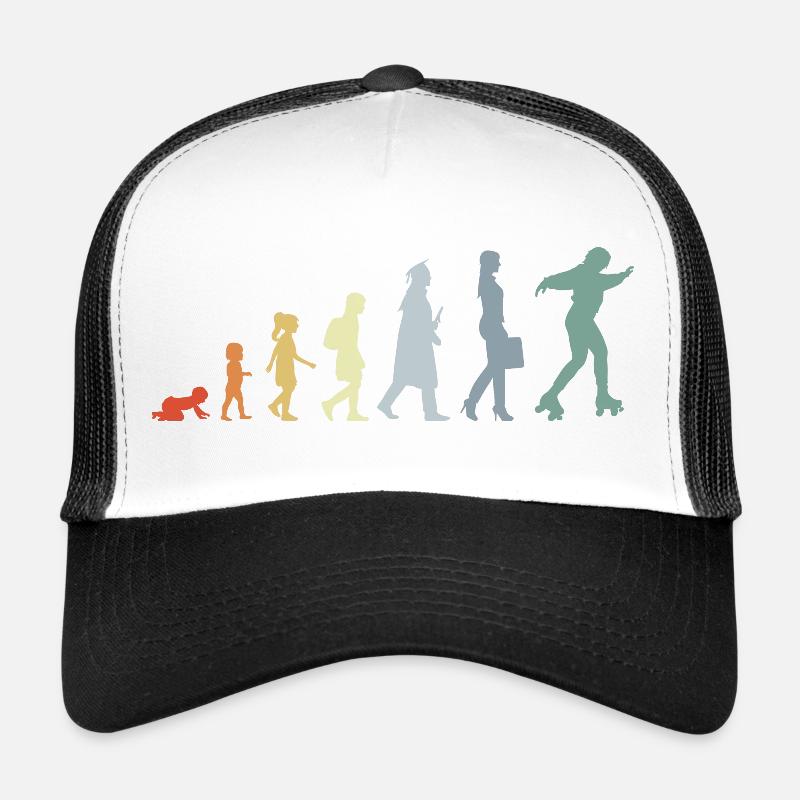 Évolution du patineur à roulettes Casquette trucker 
