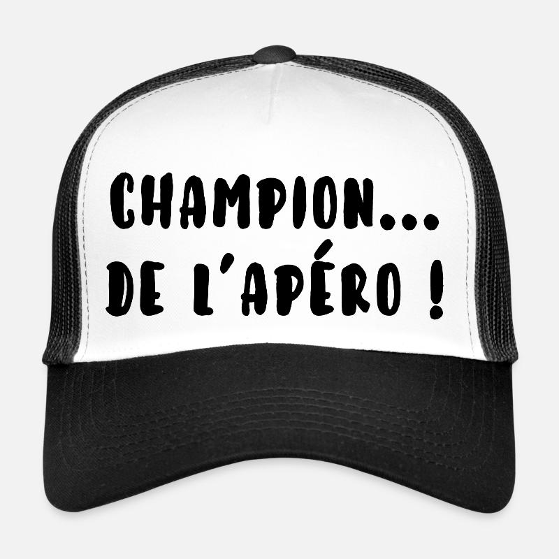 Champion de l’apéro Casquette trucker 