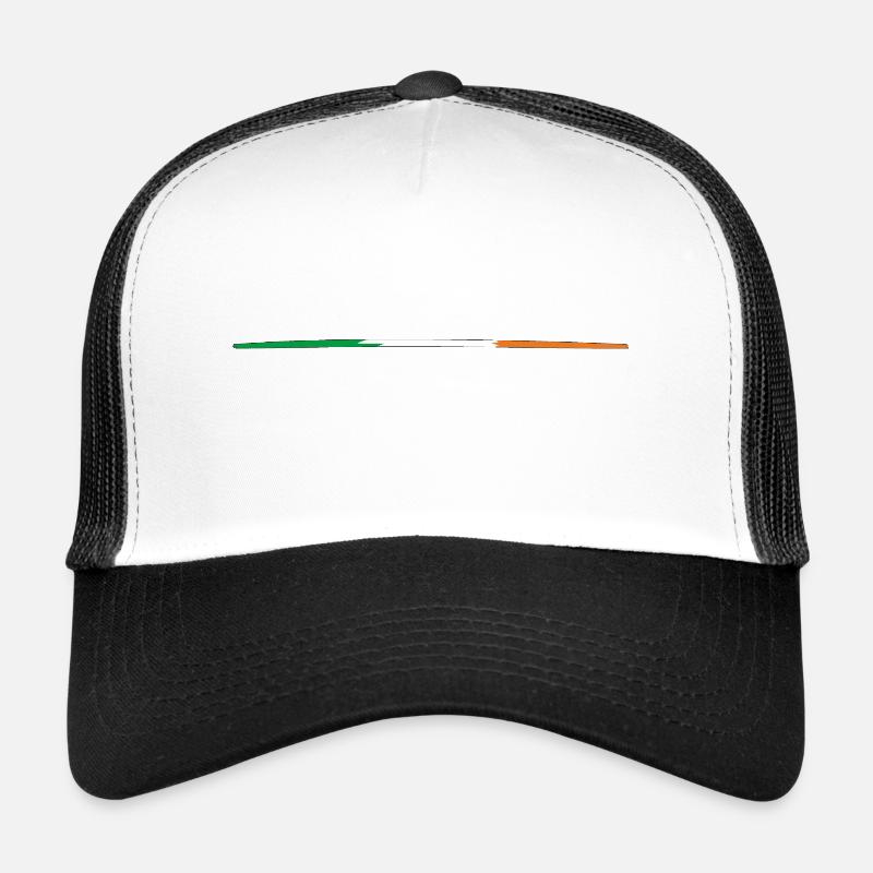 tricolore IRL - Trucker Cap - white/black
