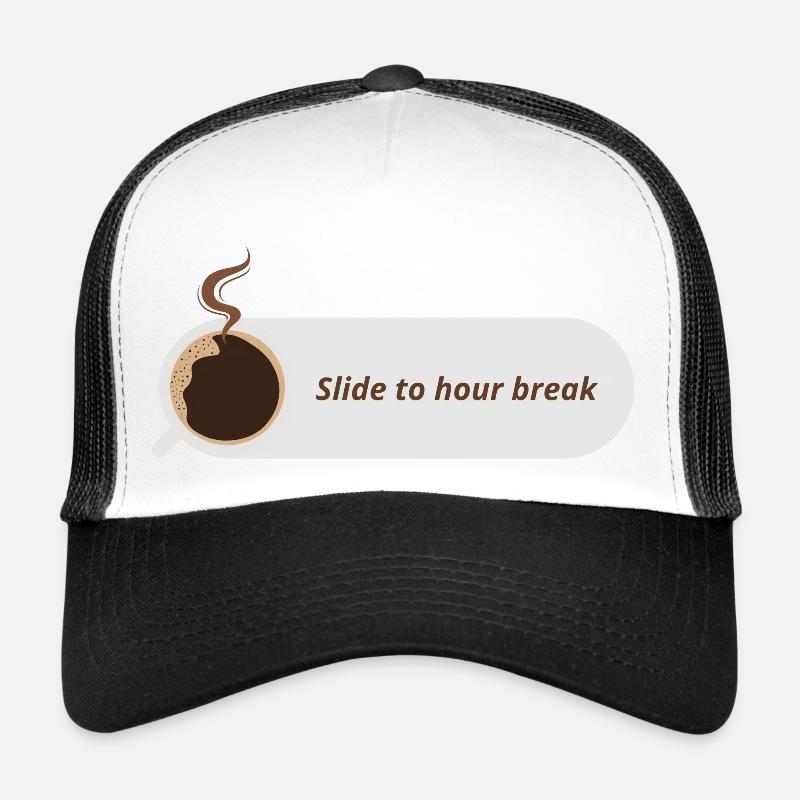 Rutsche zur einstündigen Pause Trucker Cap