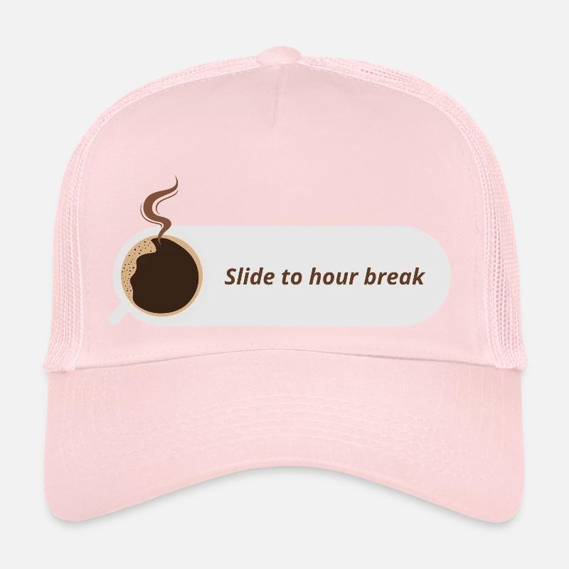 Rutsche zur einstündigen Pause Trucker Cap