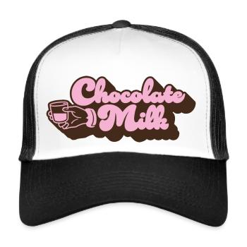 Chocolate Milk - Trucker Cap - Weiß/Schwarz - Vorne