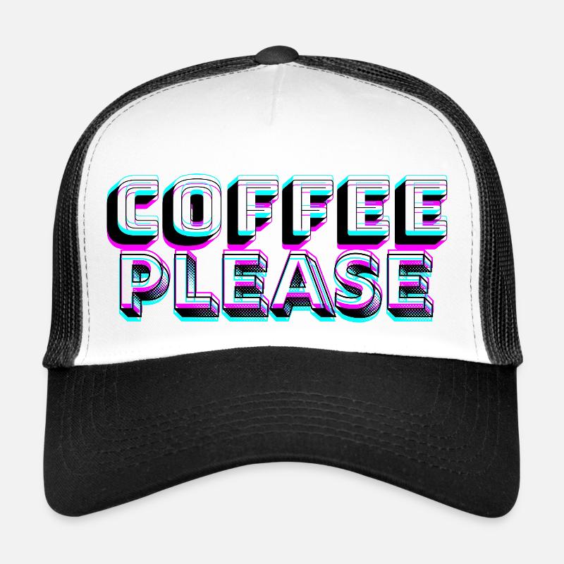 Coffee please Trucker Cap