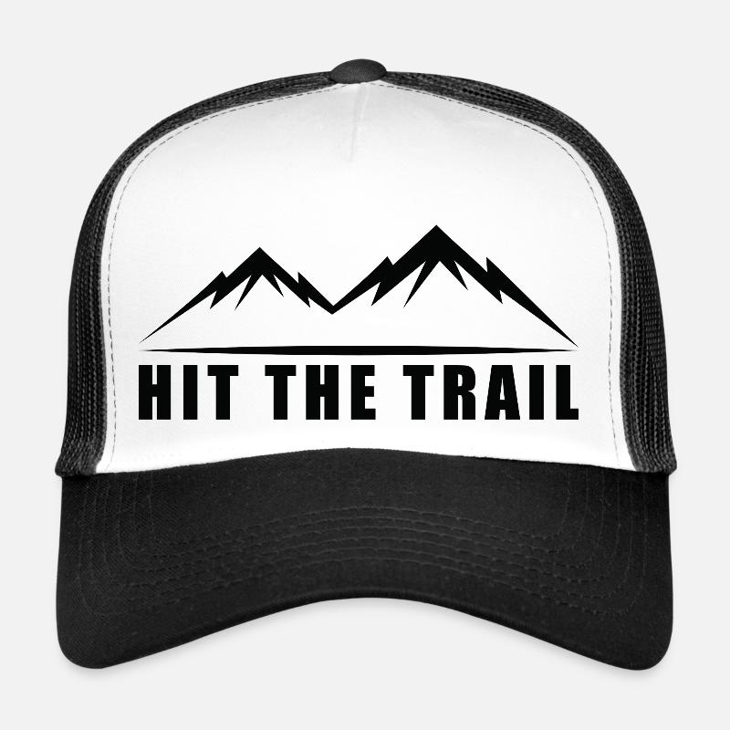 Trail Running Sport Trucker Cap