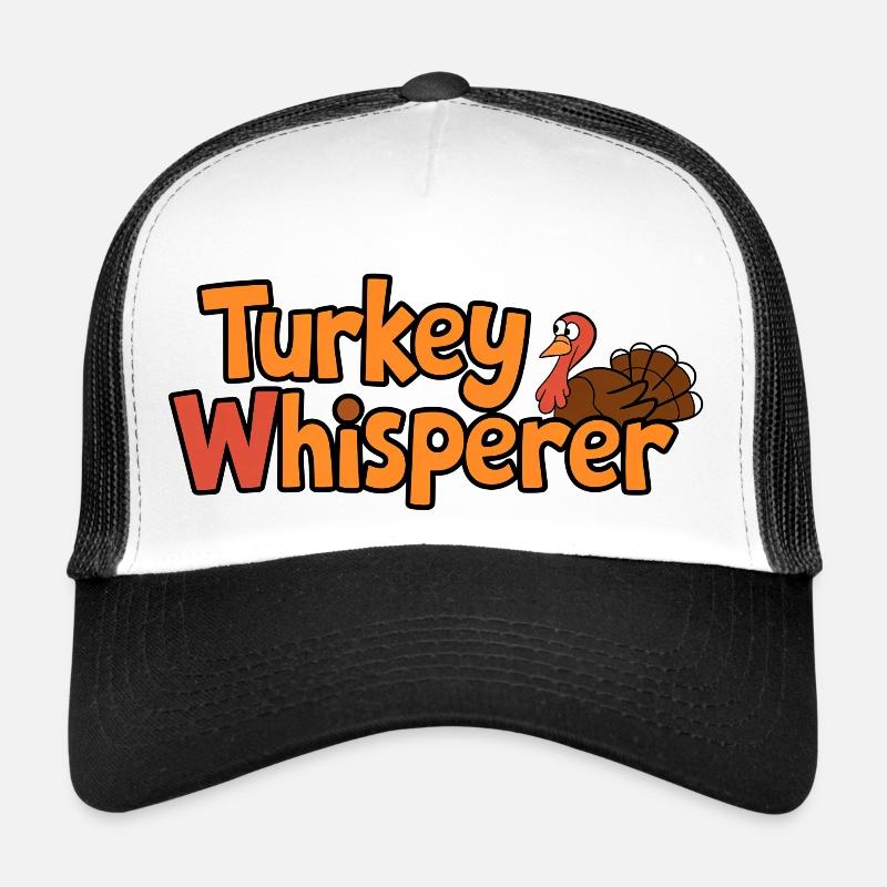 Truthahnflüsterer – Lustiger Thanksgiving-Truthahn Trucker Cap