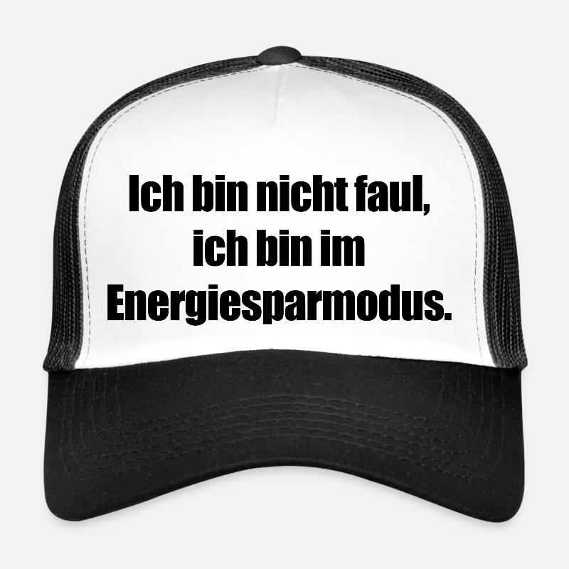 Power saving mode active Trucker Cap