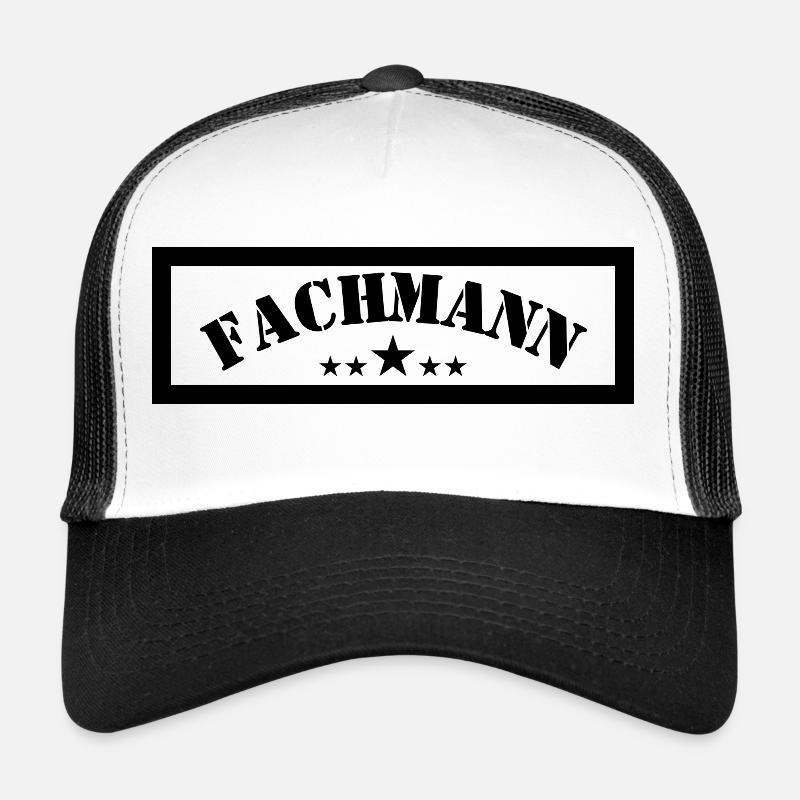 Professionnel avec étoiles Casquette trucker 
