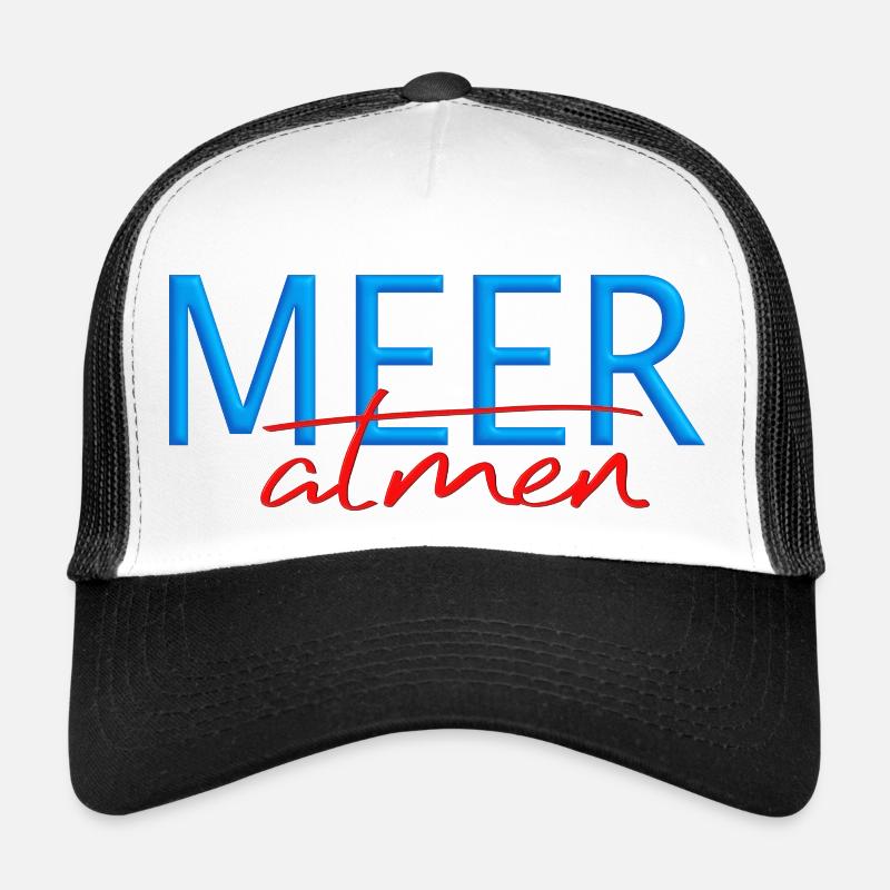 Respirez la mer Casquette trucker 
