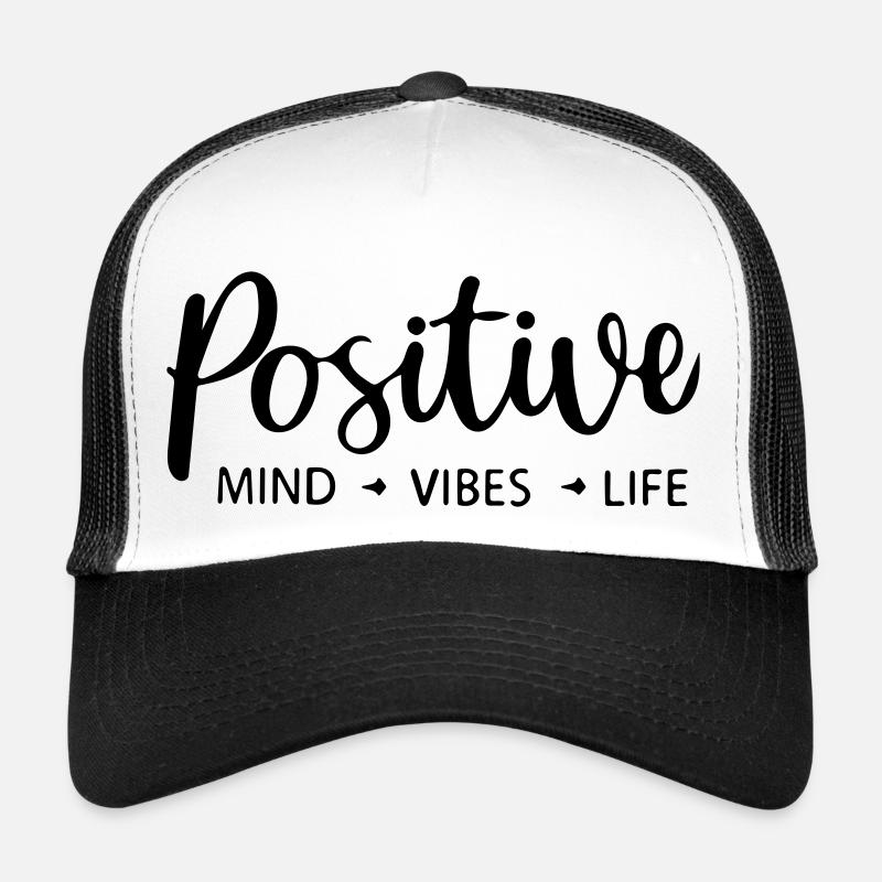 positive Stimmung im Leben Trucker Cap
