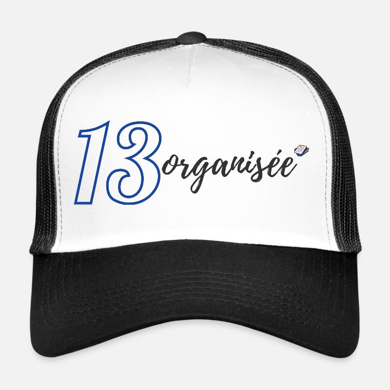 13 organisé Casquette trucker 