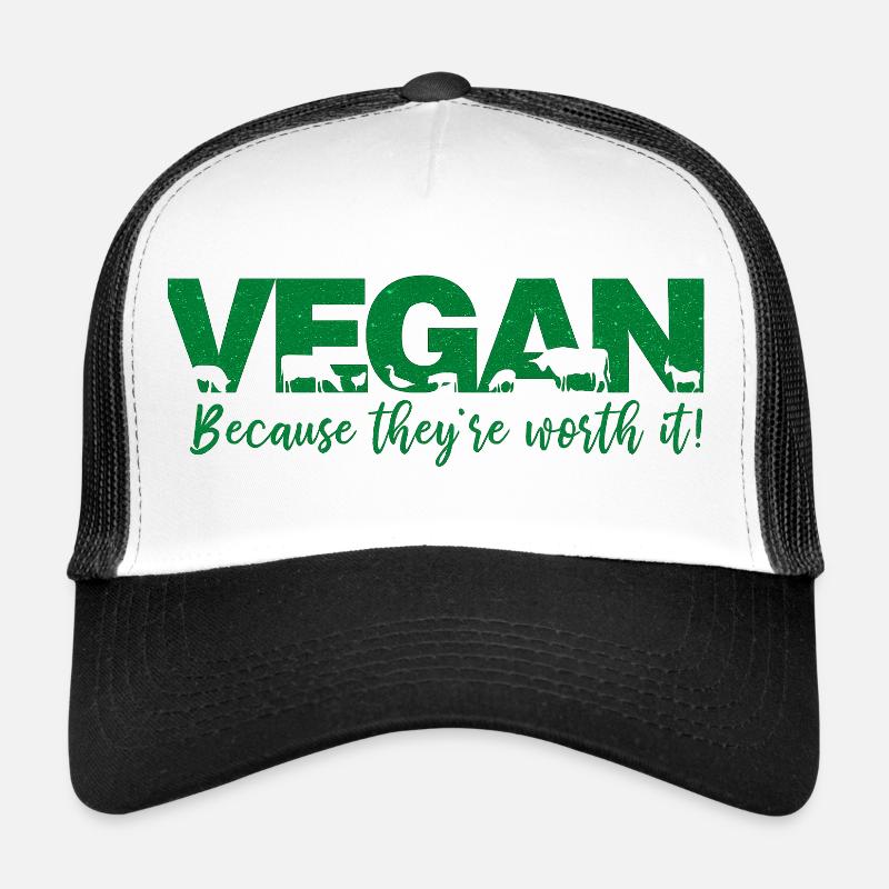 Vegan  weil sie es wert sind Trucker Cap