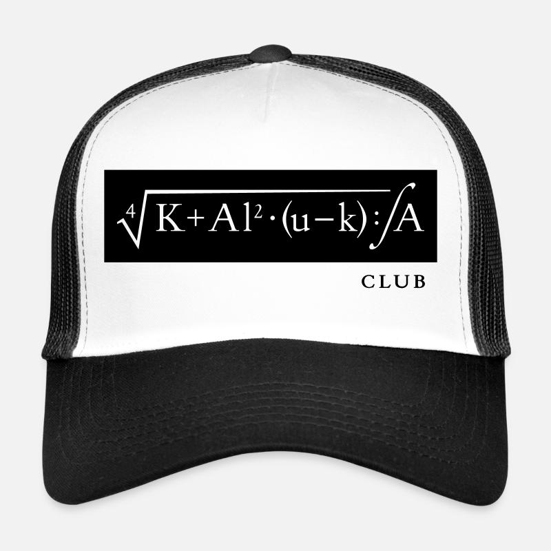 KALUKA Formula Club - Trucker Cap - white/black