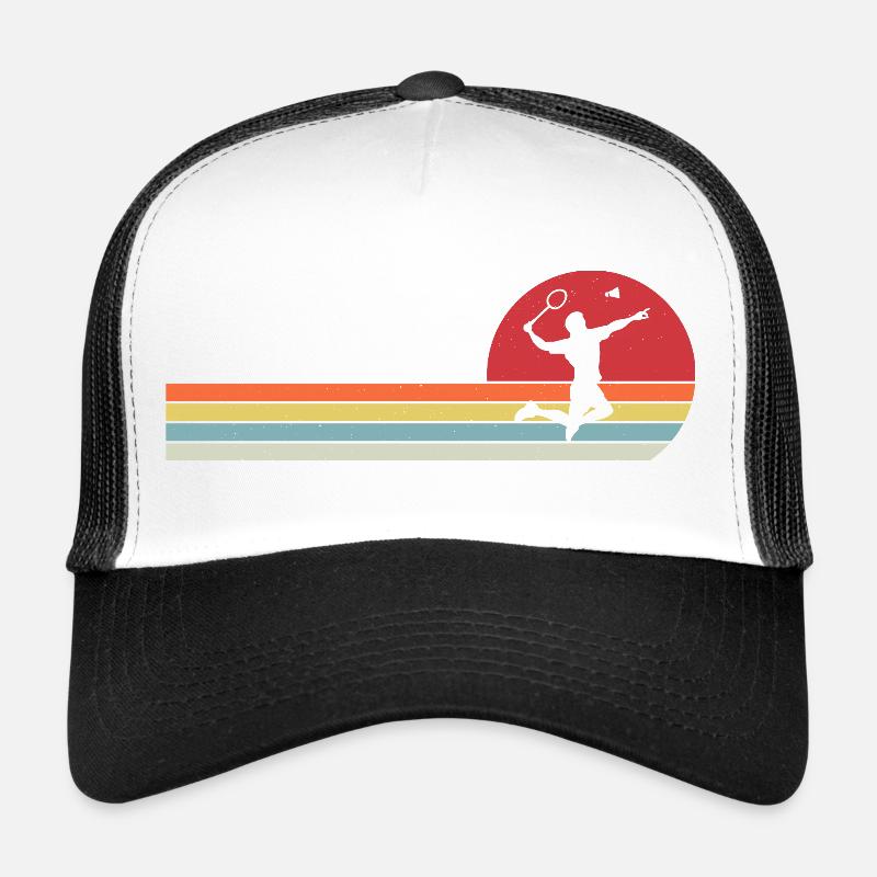 retro badminton  Casquette trucker 