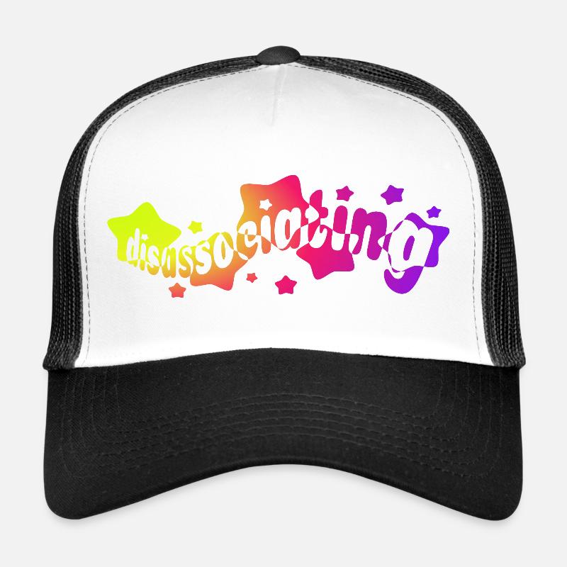 Dissociation dans Rainbow Stars (gradient) Casquette trucker 